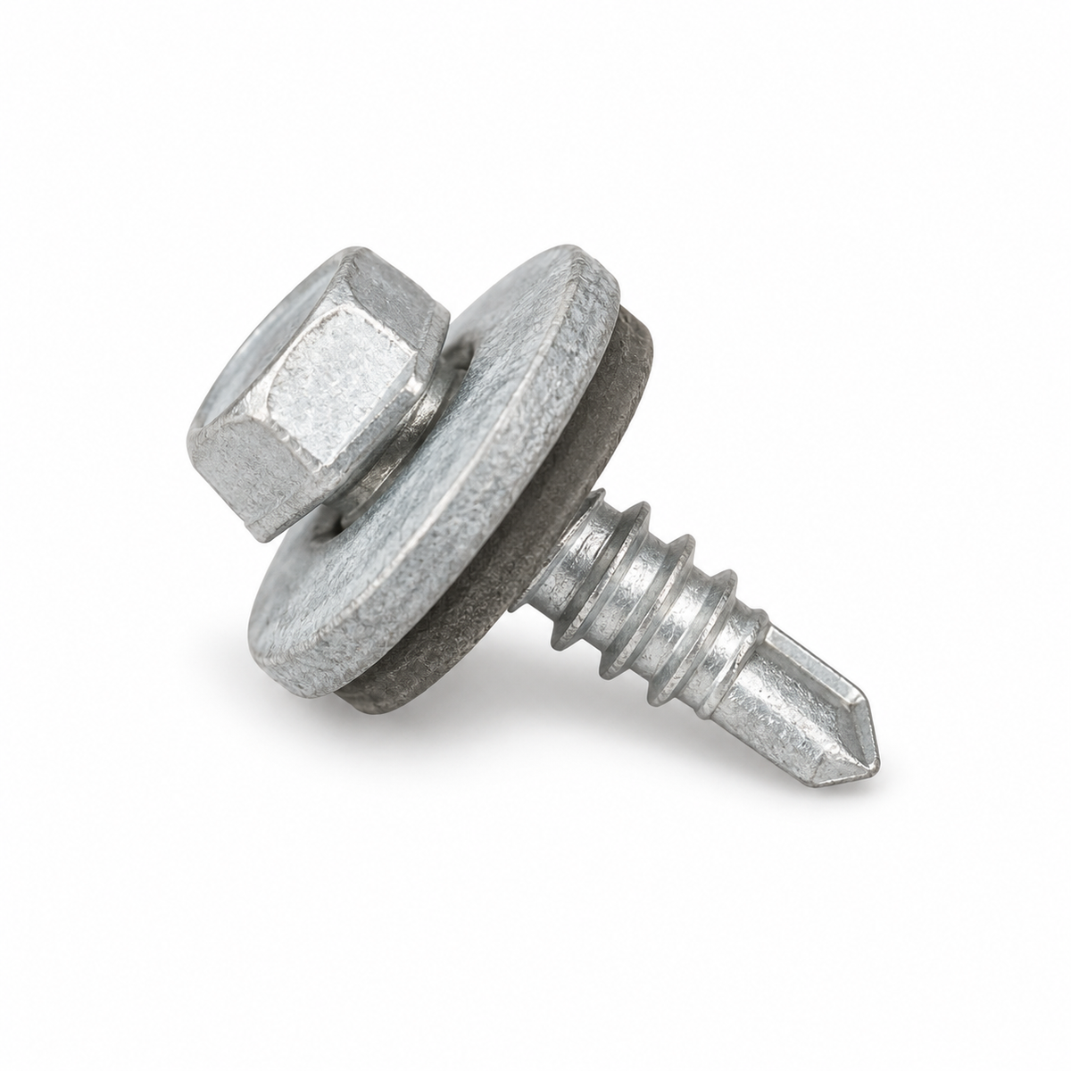 Reference-based AI illustration of 22mm Stitching Screws with 16mm Sealing Washers (Pack of 100). Representative appearance; not a stock photograph.